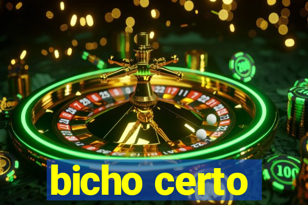 bicho certo